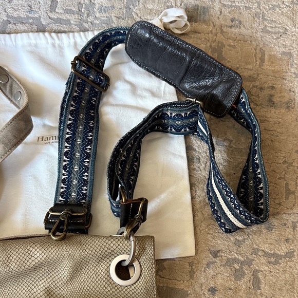 Hammitt Taupe/Beige Crossbody w/storage bag, authentic card, & 2 straps - Picture 8 of 10